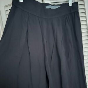 Raquel Allegra pleated rayon pants